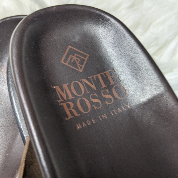 Monte Rosso Italian leather sandals - Picture 7 of 8